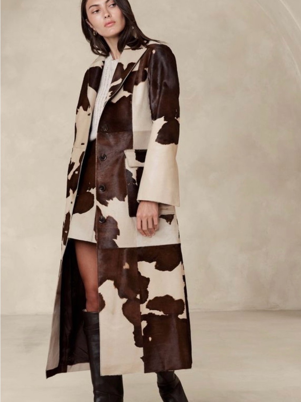 MARYAM HAIRCALF LEATHER COAT

Brand NEW! Never worn! - Picture 7 of 10